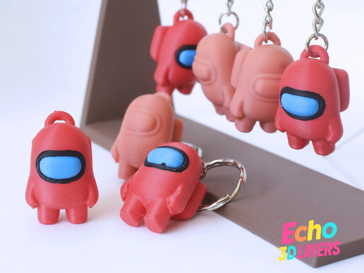 Porte-clés et figurine Among Us - Geek Print