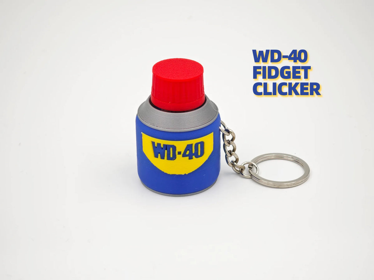 Détrompeur WD40 à pression, porte-clés anti-stress - Jeux Print