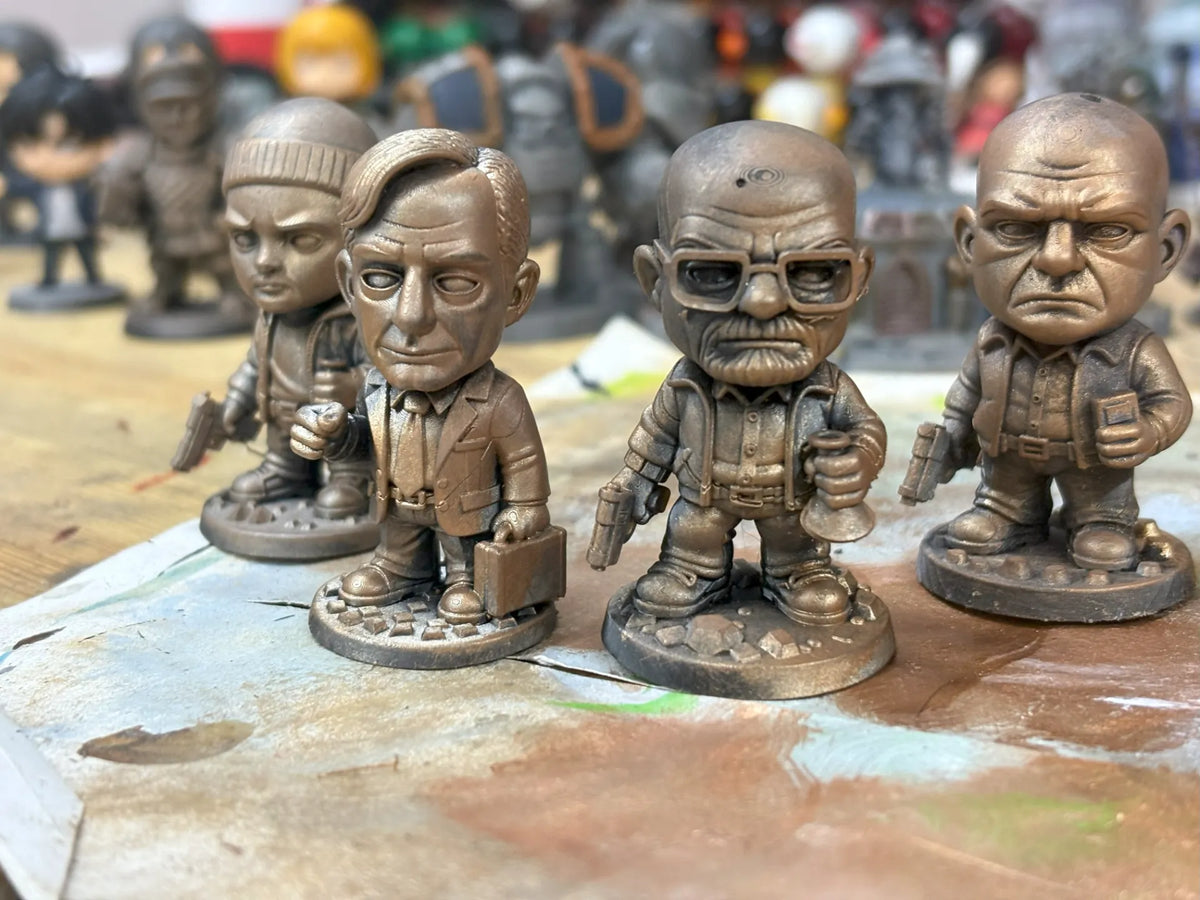Breaking Bad – Ensemble de figurines en résine chibi - Geek Print