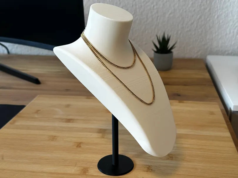 Buste à bijoux / présentoir à bijoux / support pour collier - Cosplay Print