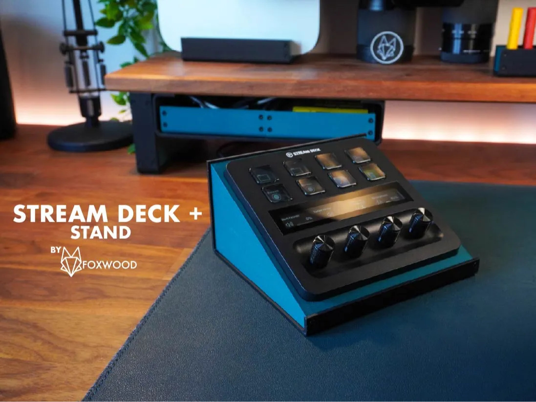 Stream Deck Plus + Support par Foxwood - Tech Print