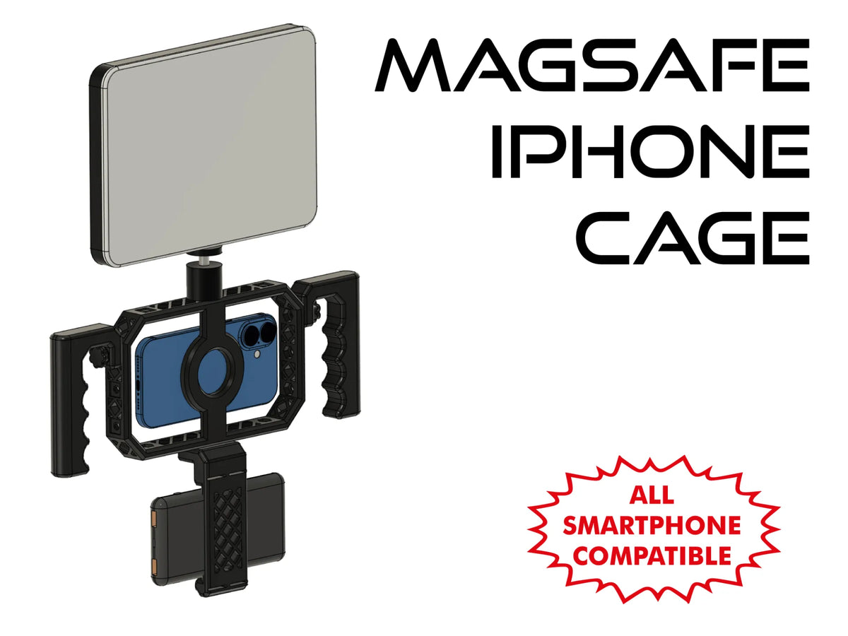 Cage Magsafe pour iPhone - Compatible avec tous les smartphones - Tech Print