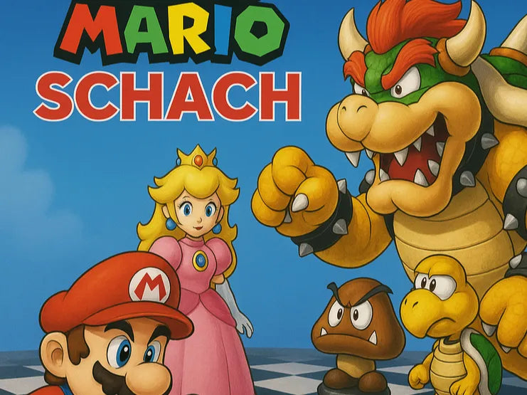 Super Mario Échecs - Jeux Print