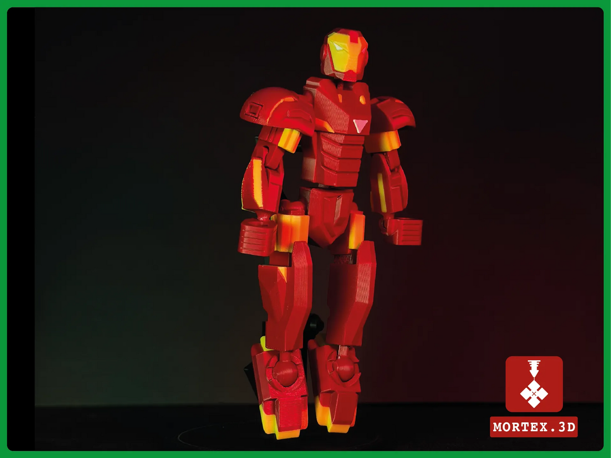 Iron Man articulé - Geek Print
