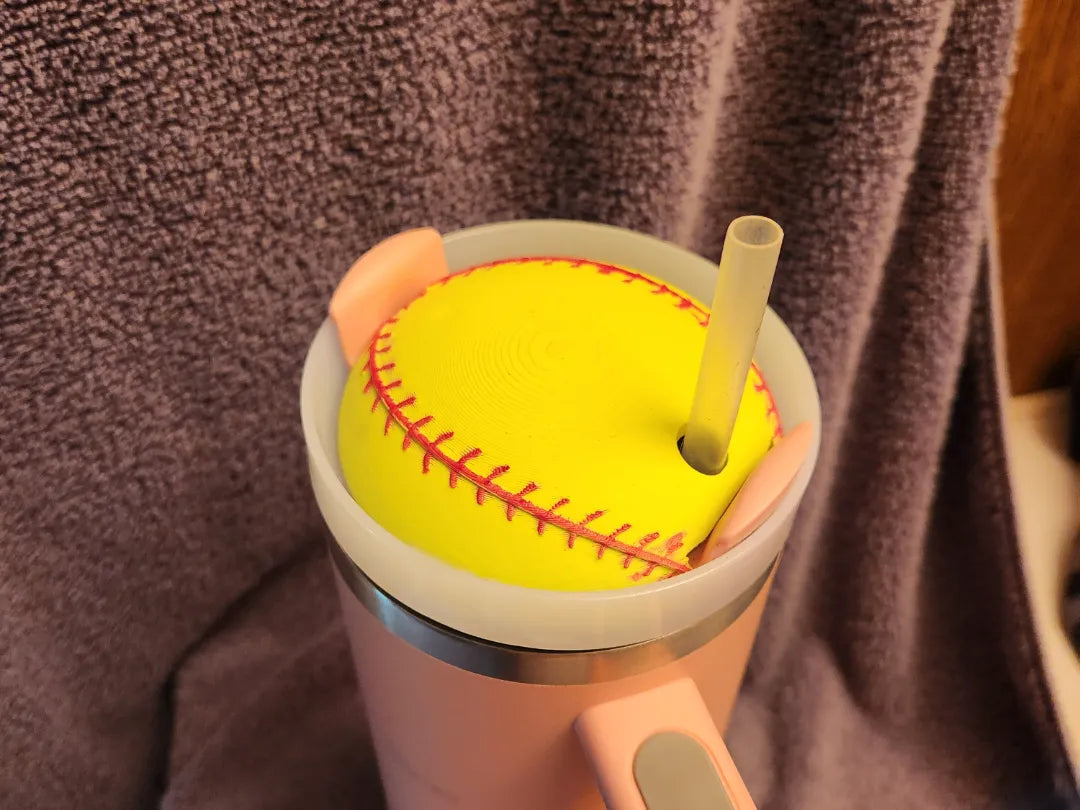 Couvercle de gobelet de voyage 40 oz (softball) - Sport Print