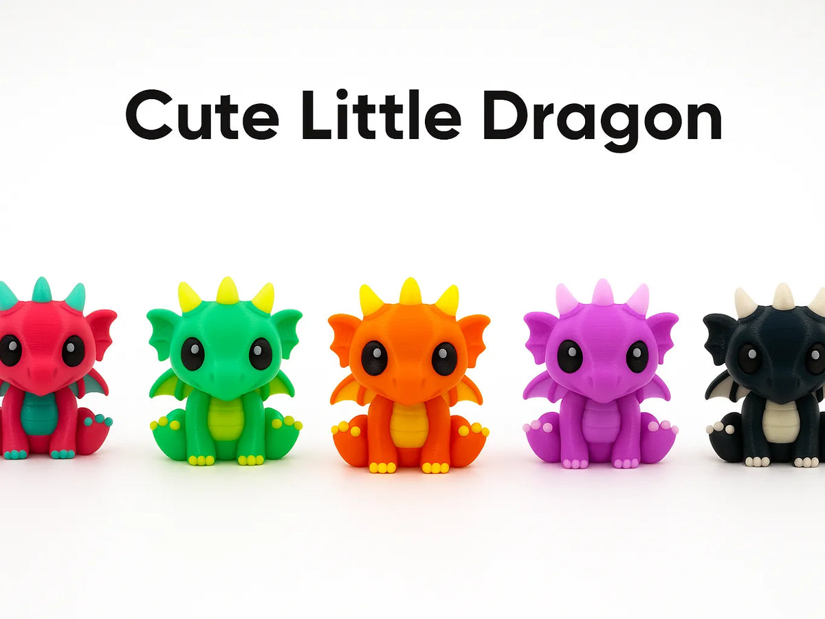 Petit dragon mignon - Geek Print