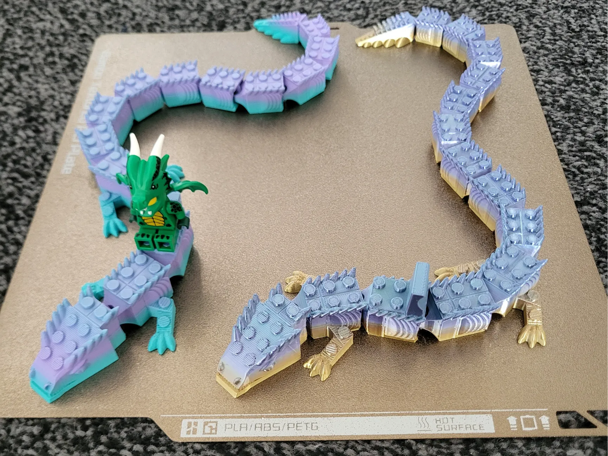 Dragon Rider pour figurine mini-brique - Figurine Print