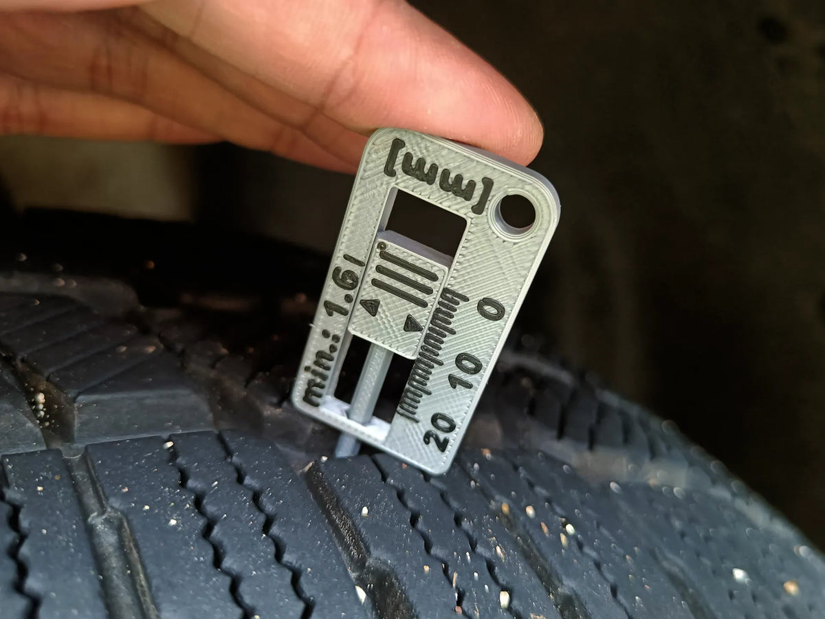 Jauge de profondeur de bande de roulement de pneu – modèle 2 - Auto Print
