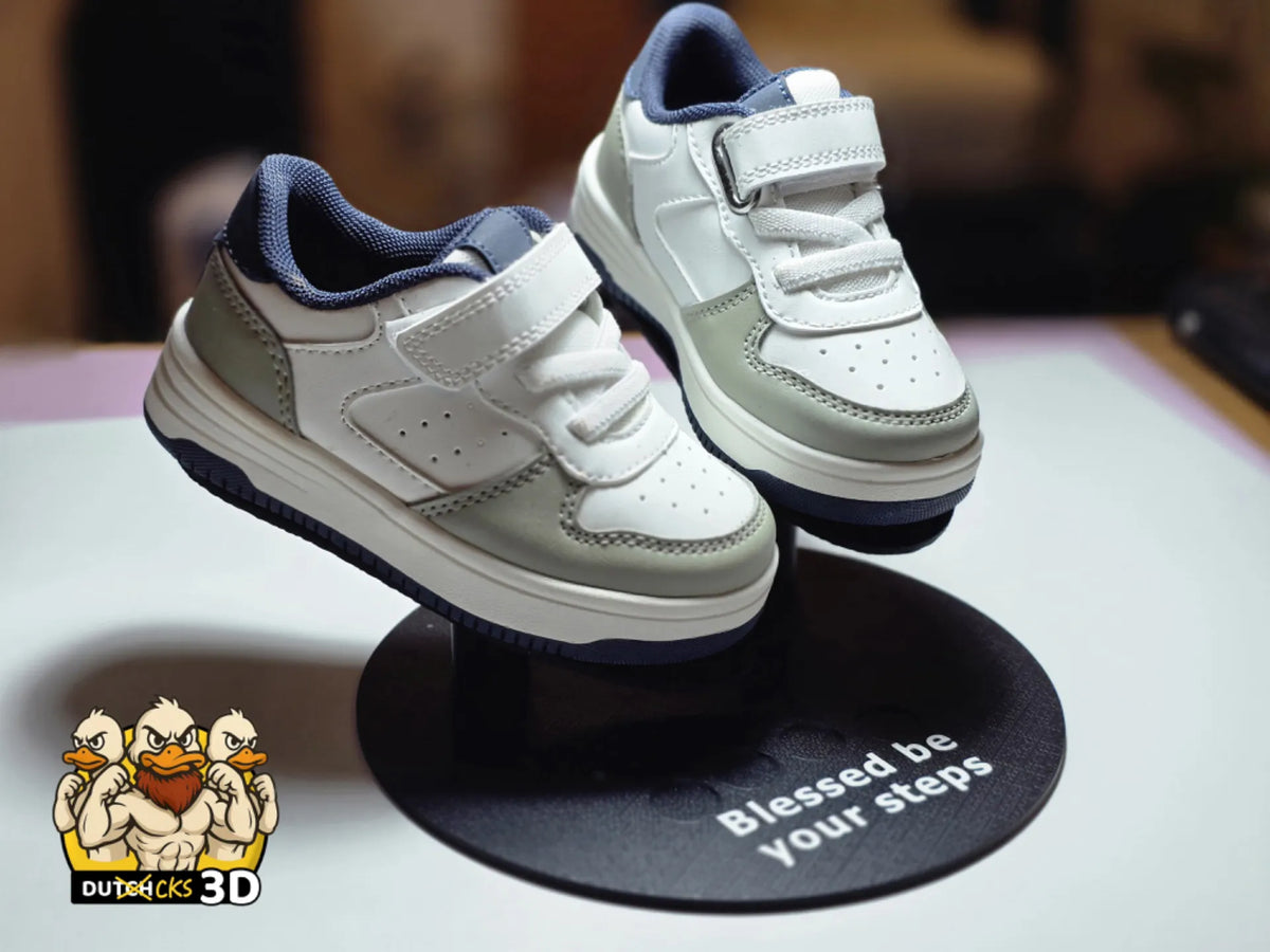 Chaussures de bébé nouveau-né - présentoir pour les premières chaussures - cadeau personnalisé - Bébé Print