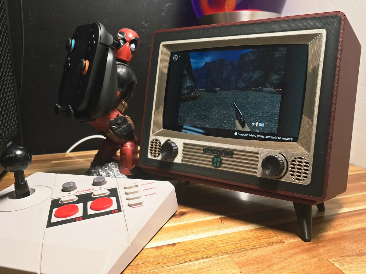 RétroVision : Quand la télévision vintage rencontre les jeux d'arcade - Pour Switch 2 - Jeux Print