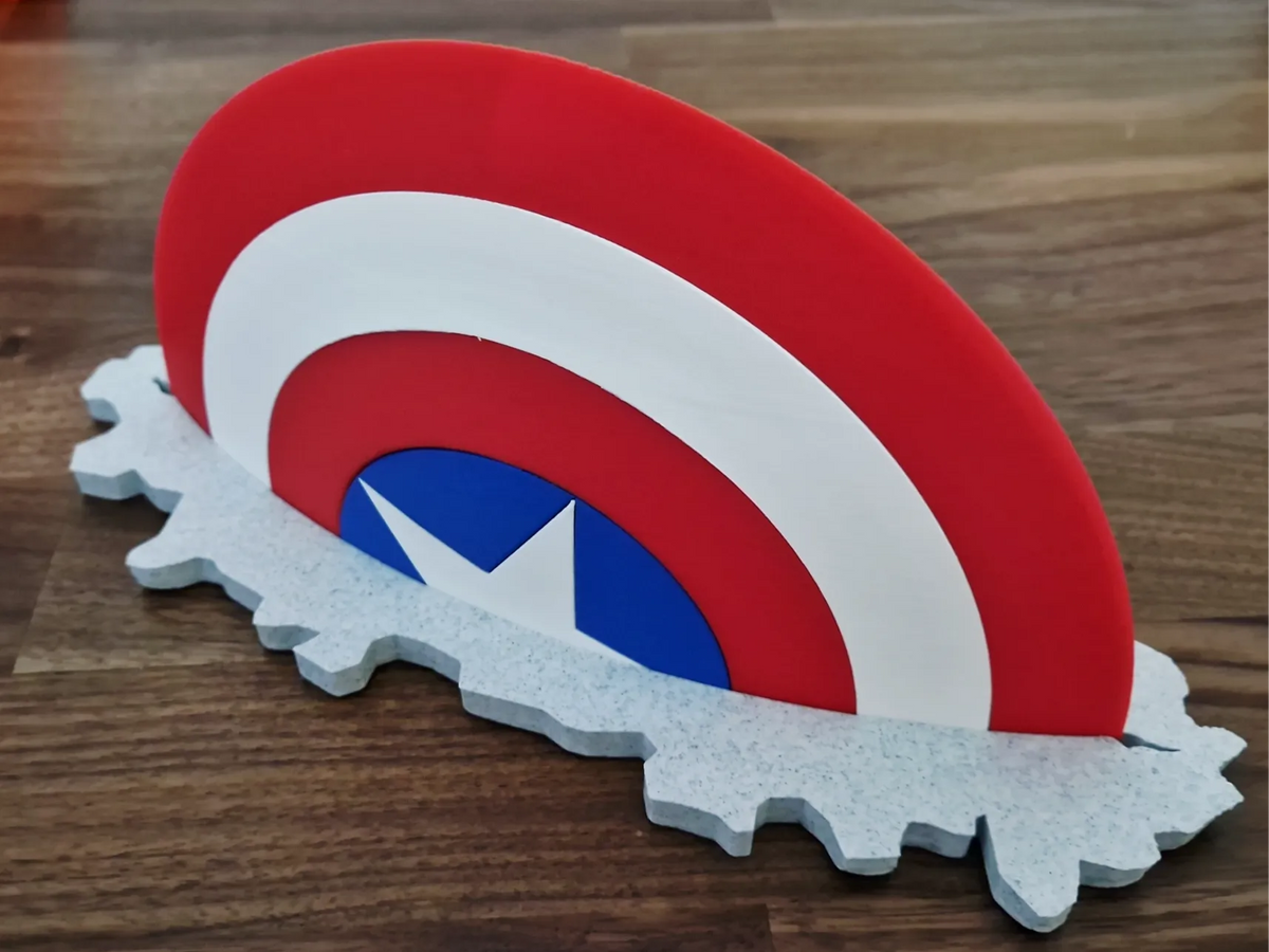 Bouclier de Captain America - Geek Print