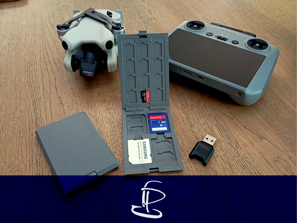Étui de transport pour cartes SD/microSD (PIP) - Tech Print