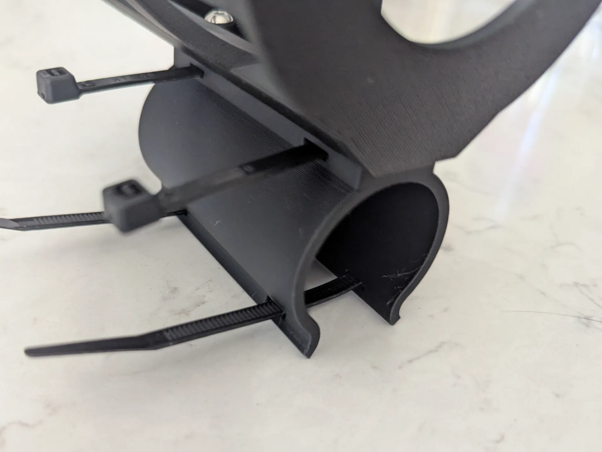 Adaptateur pour porte-bidon de vélo, sans trous de fixation - Vélo Print