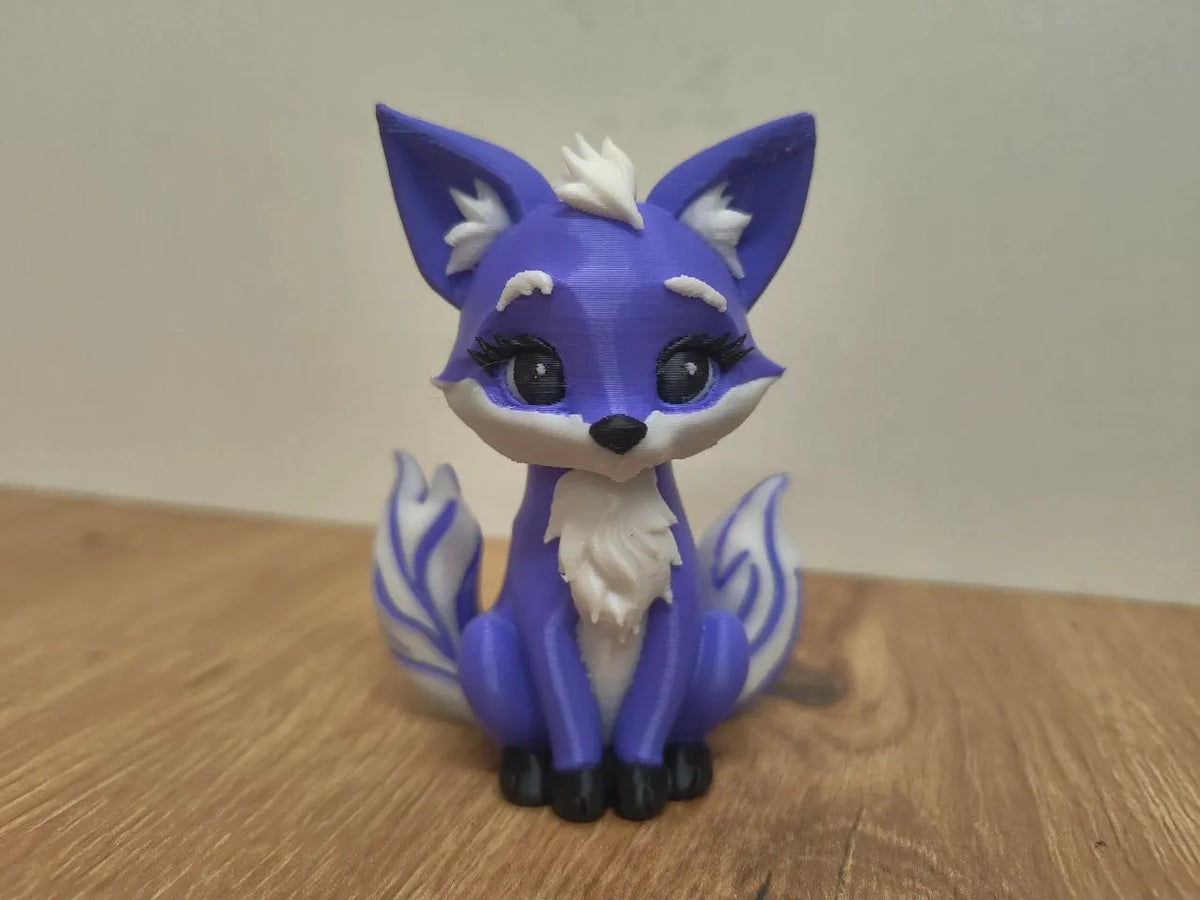 Animaux adorables - Renard nordique - Figurine Print