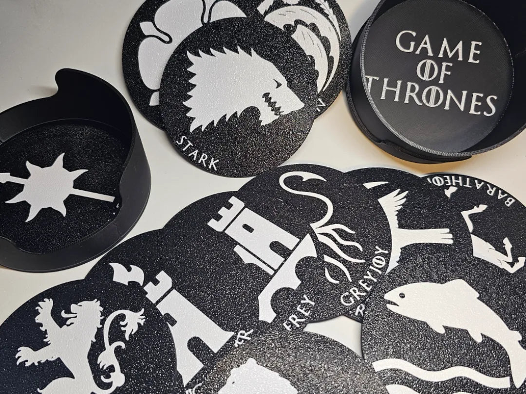 Sous-verres Game of Thrones - Geek Print