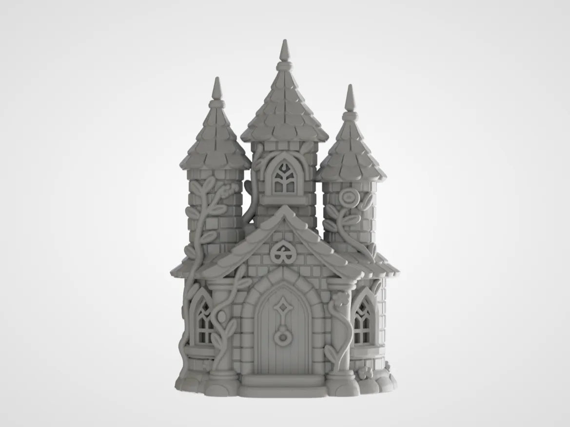 Maison de Fée Gothique - Maquette Print