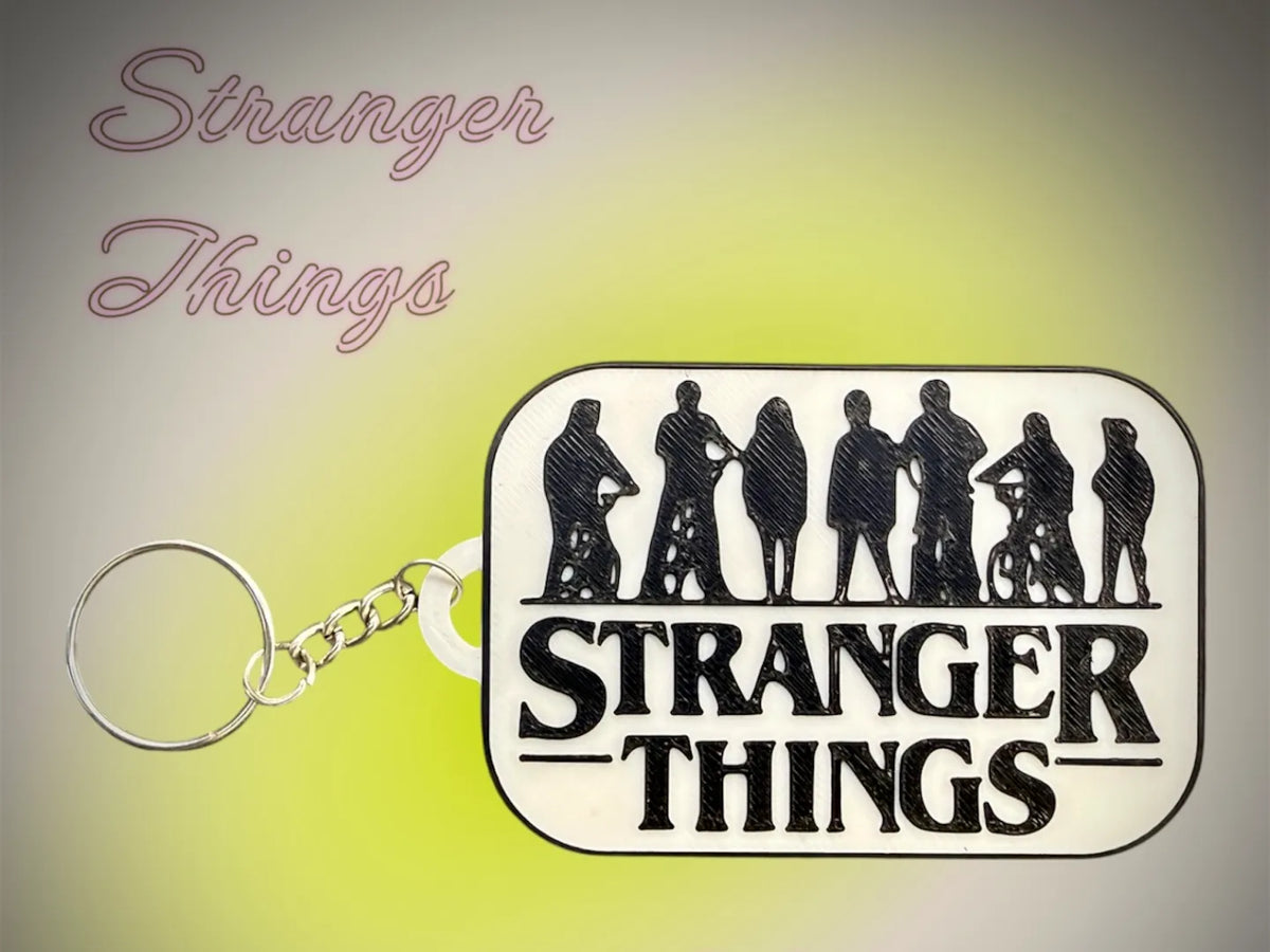 Porte-clés Stranger Things – modèle 3 - Geek Print