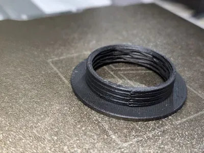 Anneau de blocage pour douille E27 – Écrou de support de lampe fileté - Maison Print (vue 2)