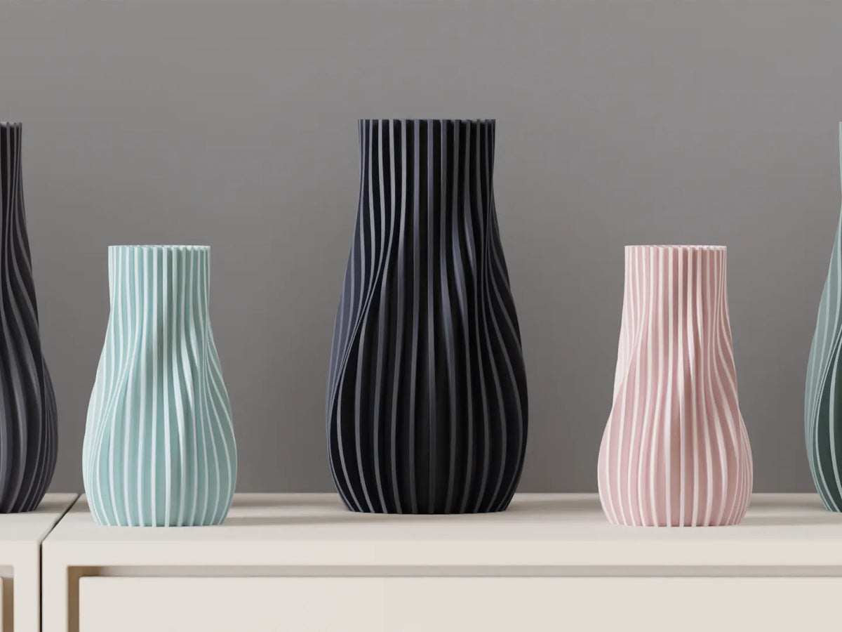 Vase. Vase sculptural moderne et fluide - Maison Print