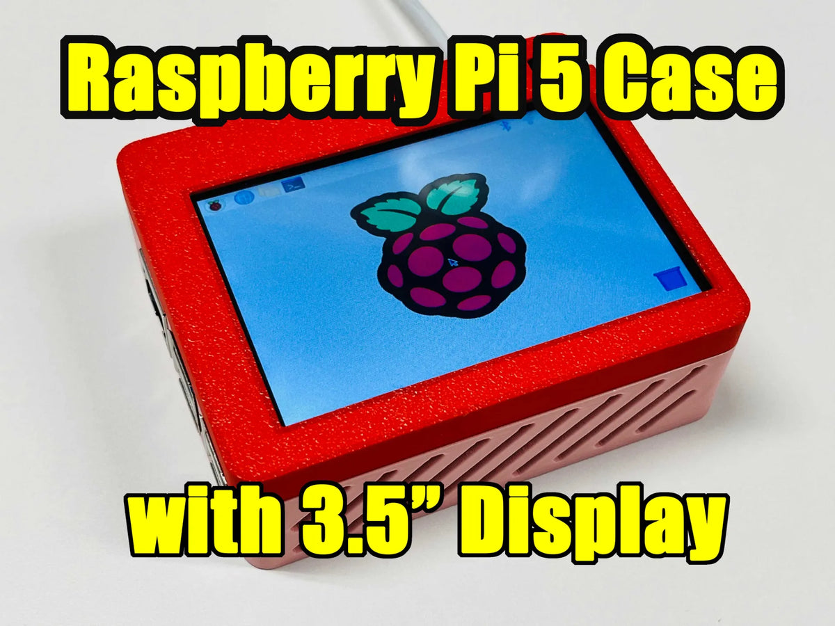 Boîtier Raspberry Pi 5 avec écran tactile - Bureau Print
