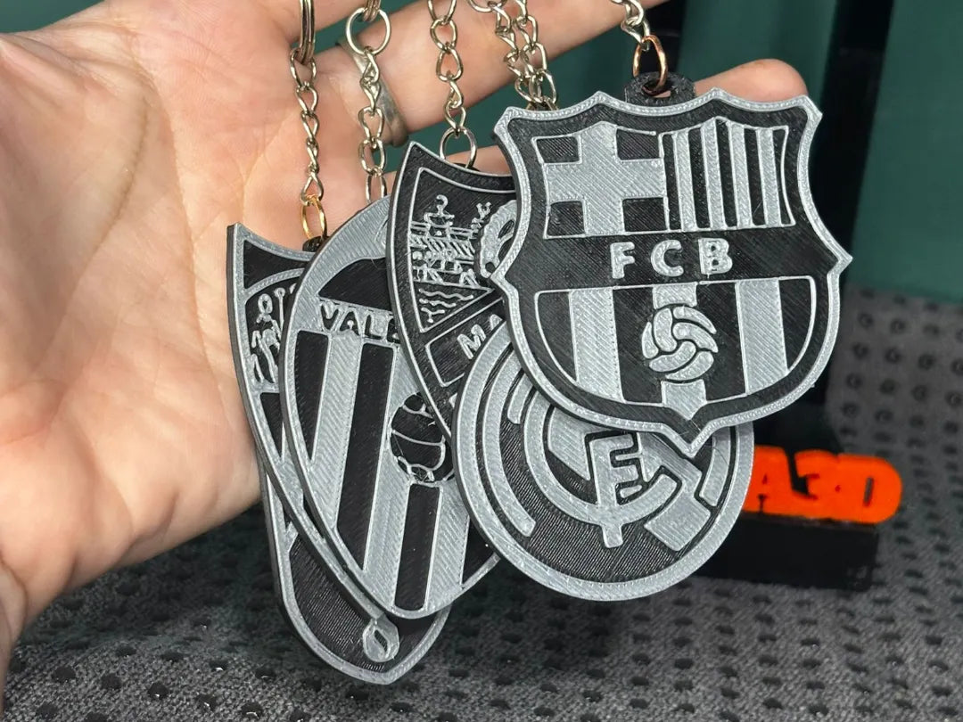 Ensemble de porte-clés Football Espagne - Sport Print