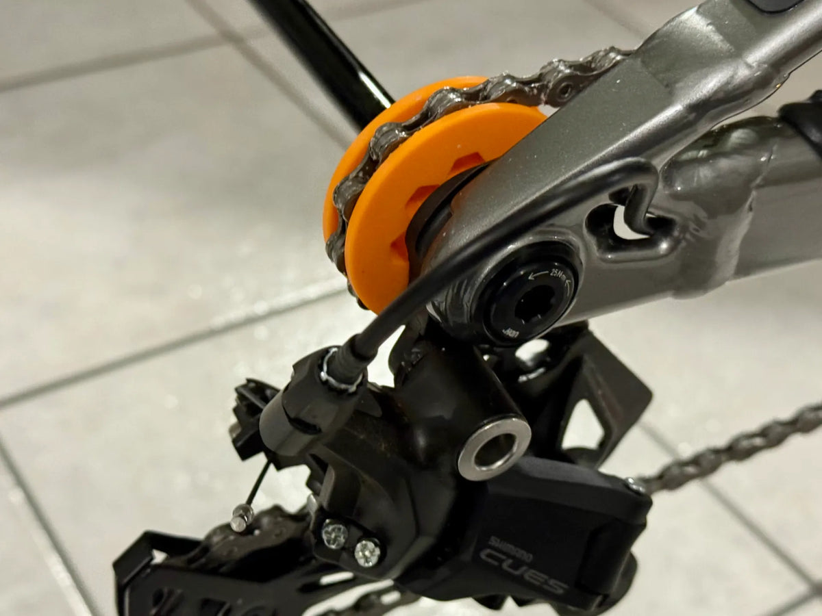 Maintien de chaîne de VTT à axe traversant - Vélo Print