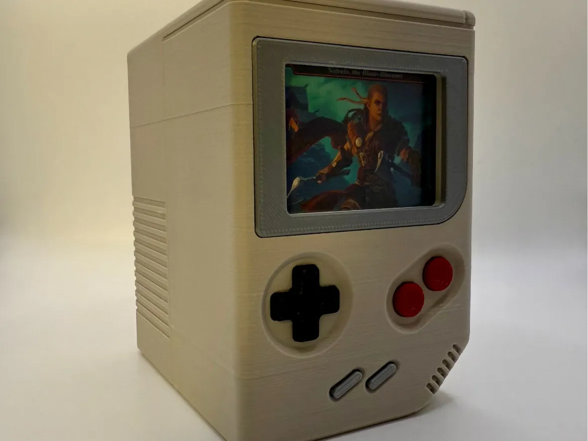 Deck Commander Magic : L'univers Game Boy - Geek Print