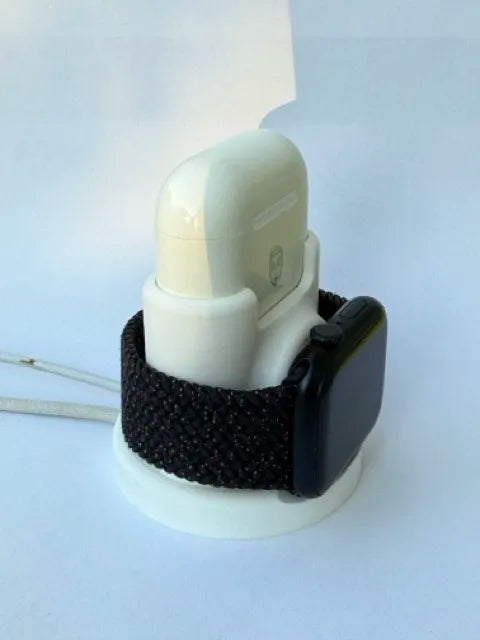 Support de chargement pour AirPods 4 et Apple Watch - Tech Print (vue 2)