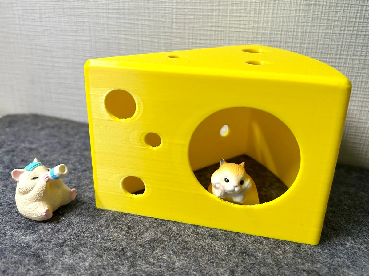 Maisonnette Fromage pour hamsters et petits animaux - Pet Print