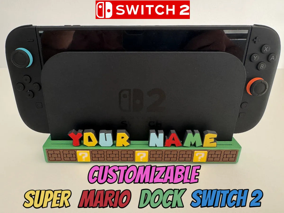 Support Nintendo Switch 2 personnalisable - Tech Print