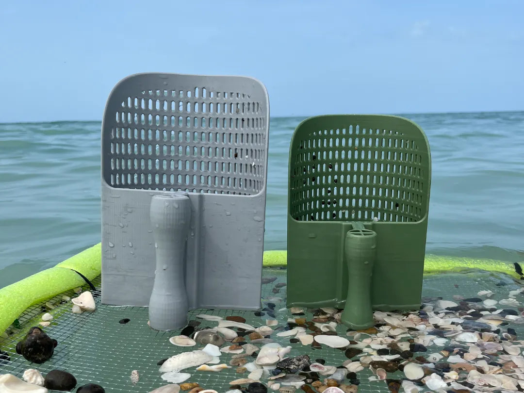Pelle de plage pour tamiser les dents de requin (T/M/G) - Outdoor Print