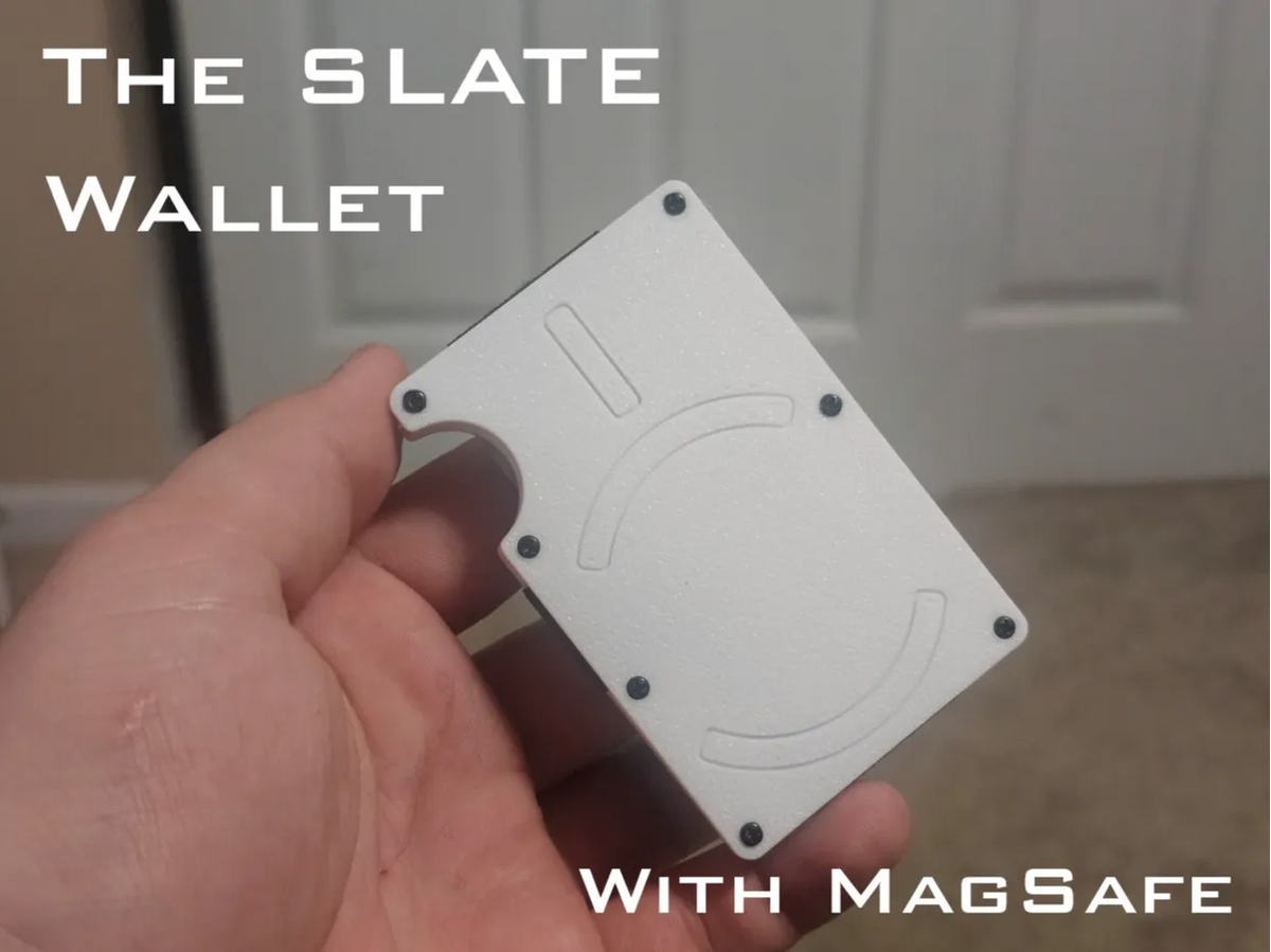 Le portefeuille Slate (avec Magsafe) - Voyage Print