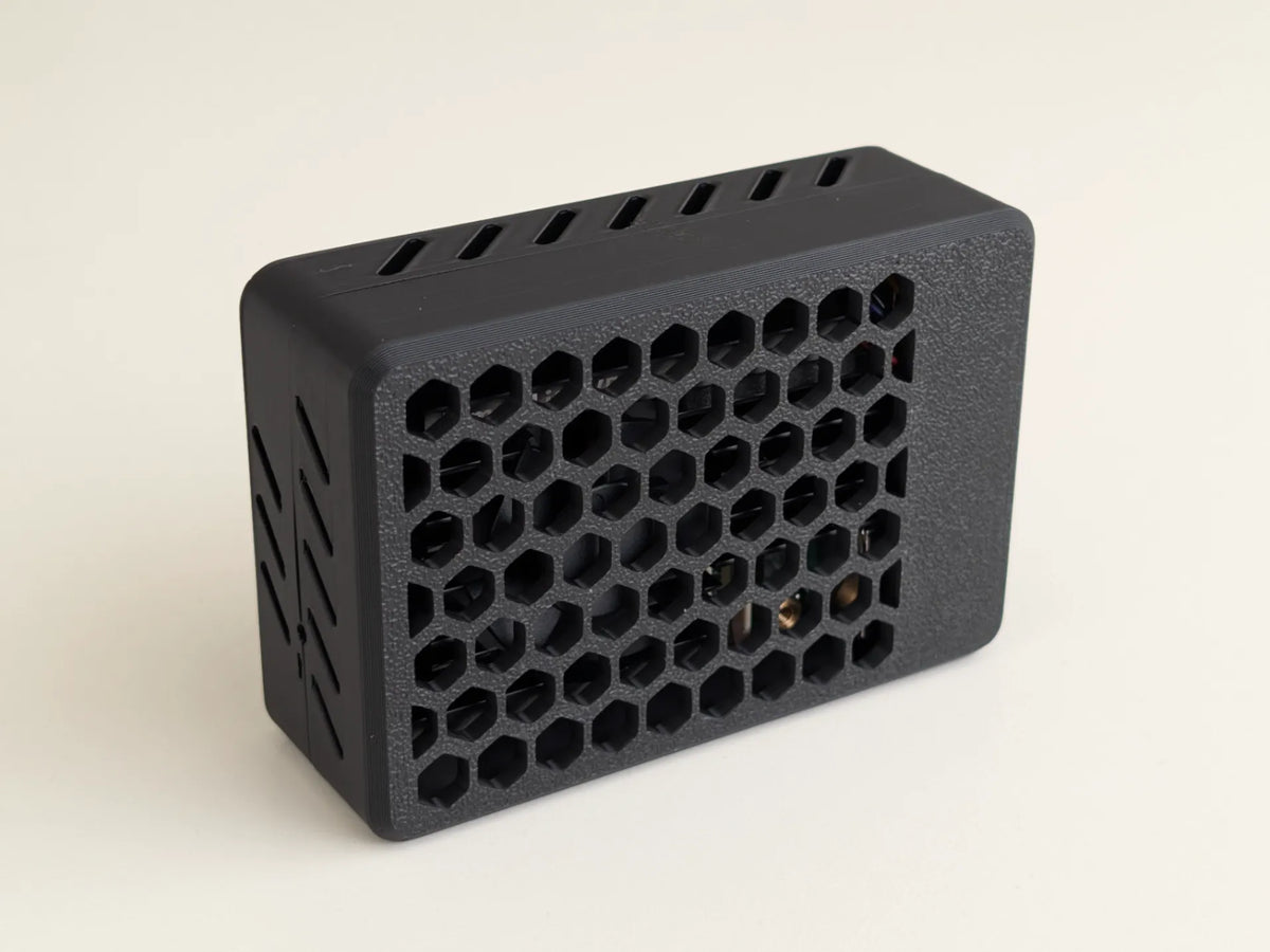 Boîtier Raspberry Pi 5 avec base NVME (assemblage par emboîtement) - Bureau Print