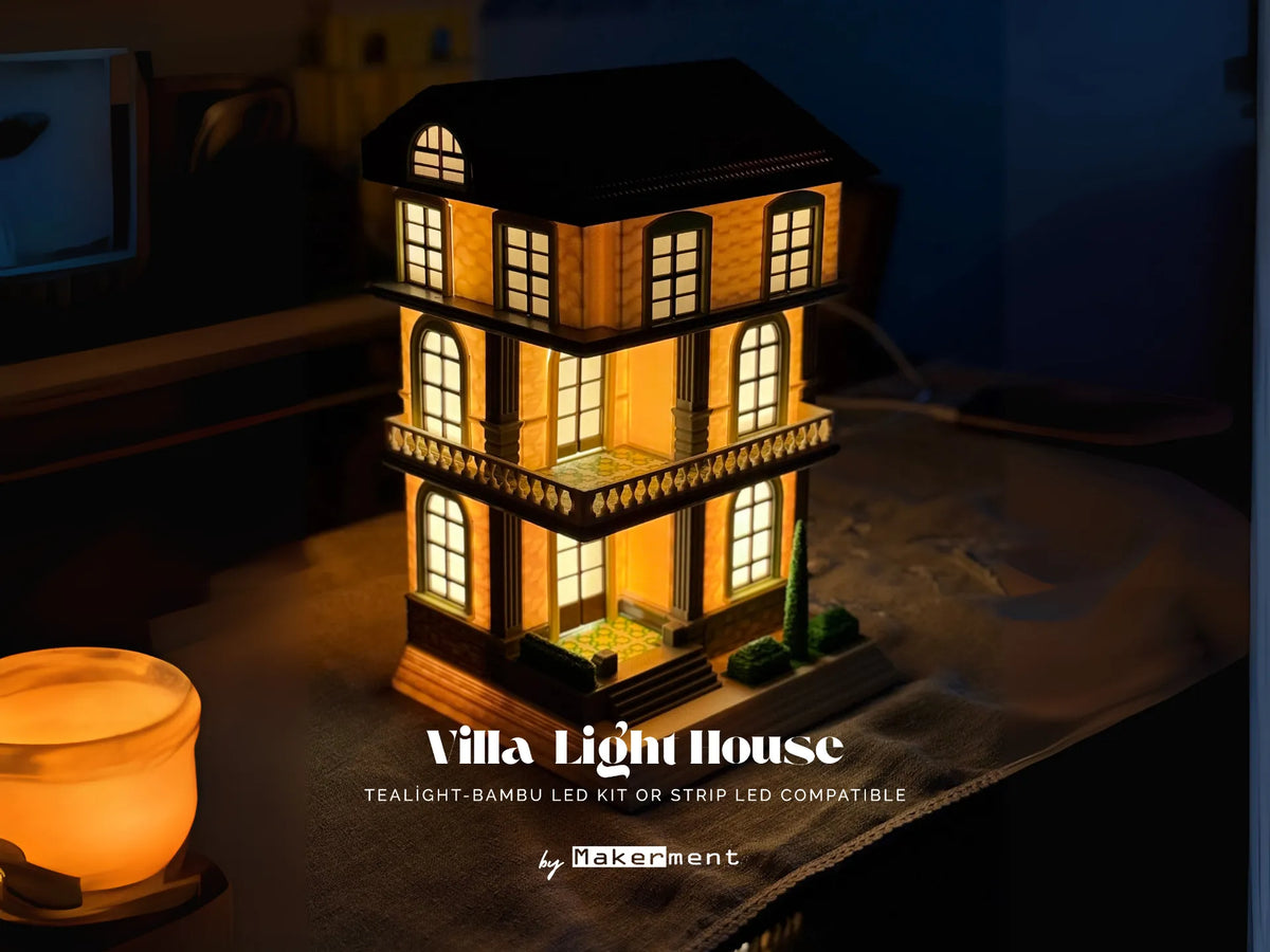 Villa Lumière - Maquette Print