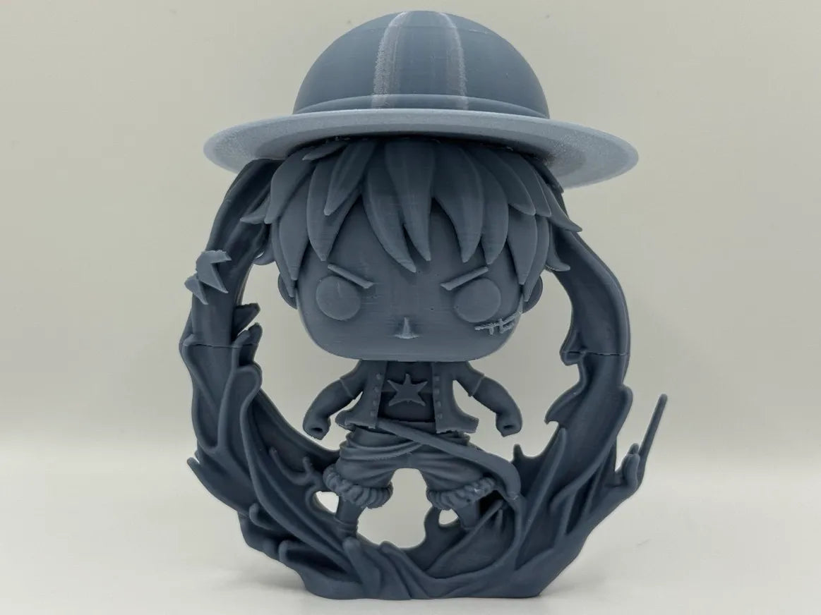 Funko Pop de Luffy (One Piece) - Figurine Print
