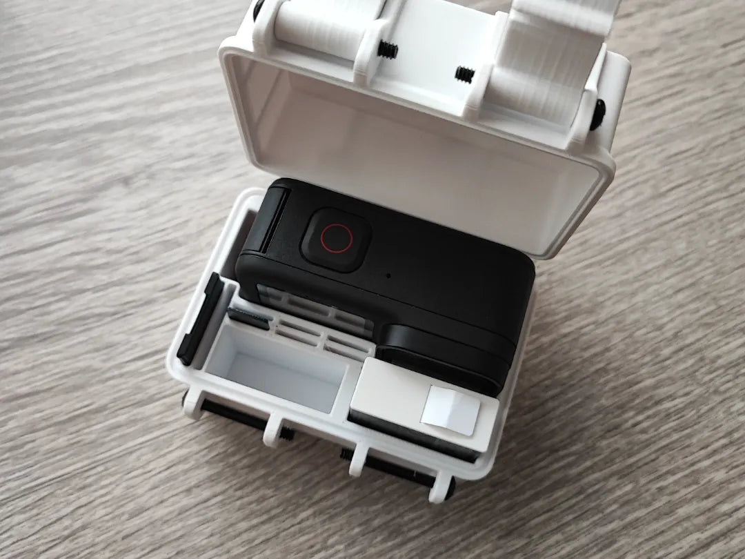 Boîtier GoPro 9/10/11/12/13 avec support de carte SD - Tech Print