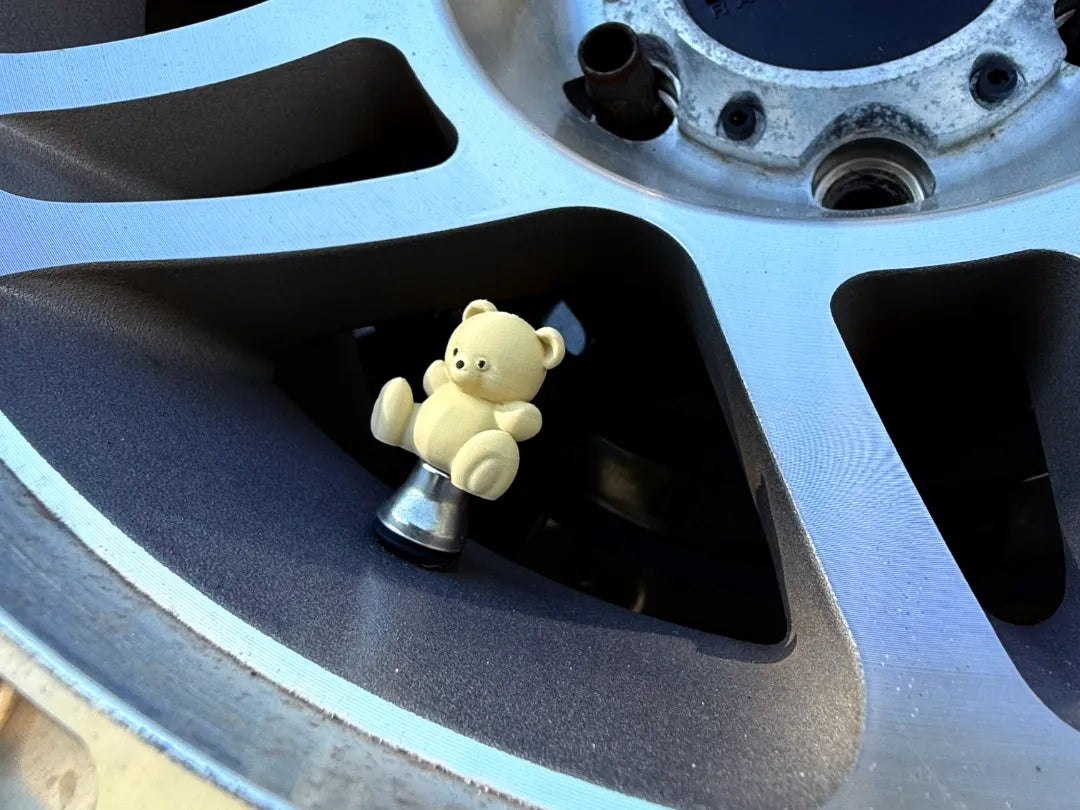 Embouts de valve - adorable ourson - Auto Print