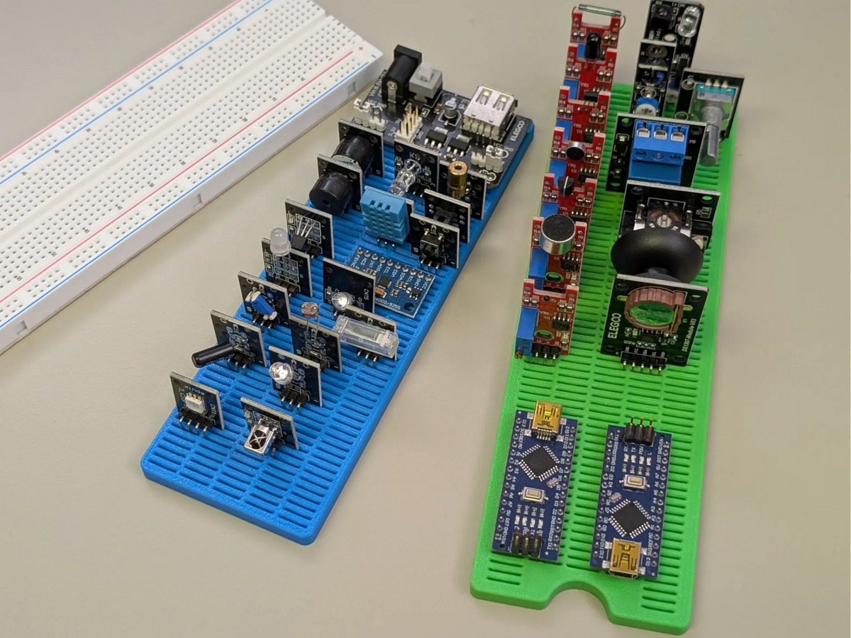 Support/Rangement de Composants Électroniques - Tech Print