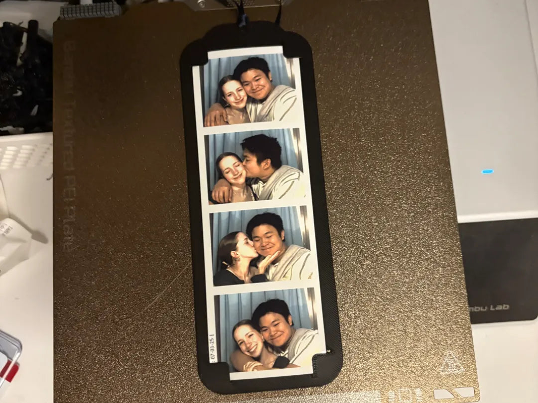 Marque-page photomaton (2x6 pouces) - Fêtes Print
