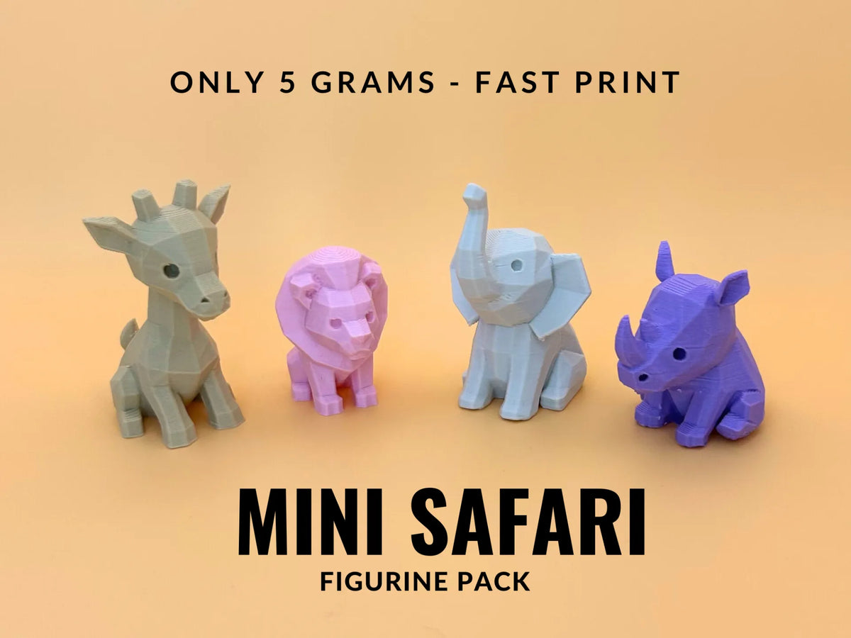 Collection de Mini Figurines - Édition Safari - Figurine Print