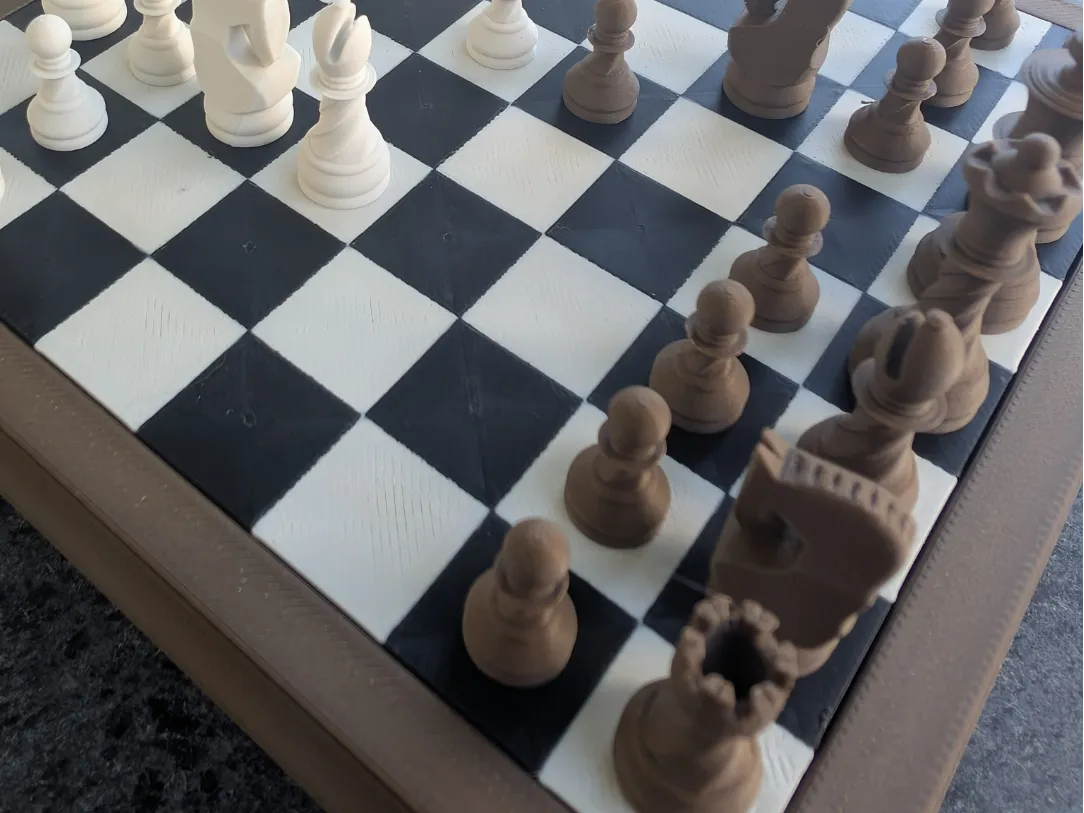Jeu d'échecs de voyage. Édition magnétique - Voyage Print