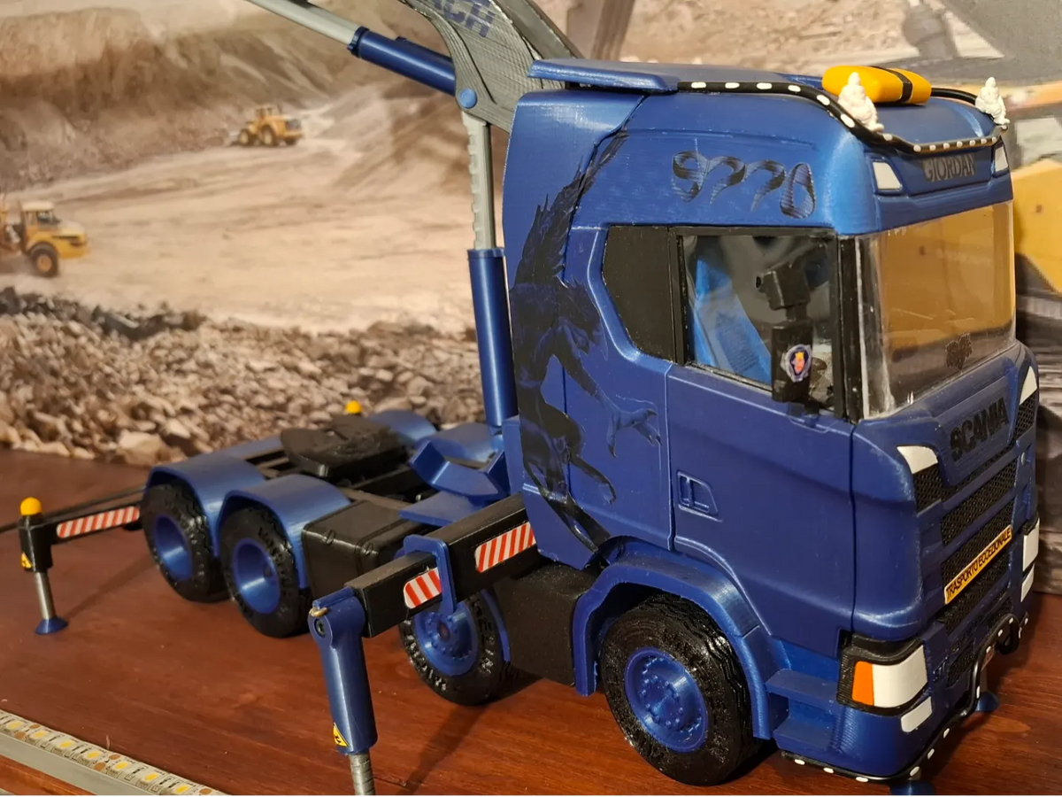 Scania s770 avec grue cormach - Maquette Print