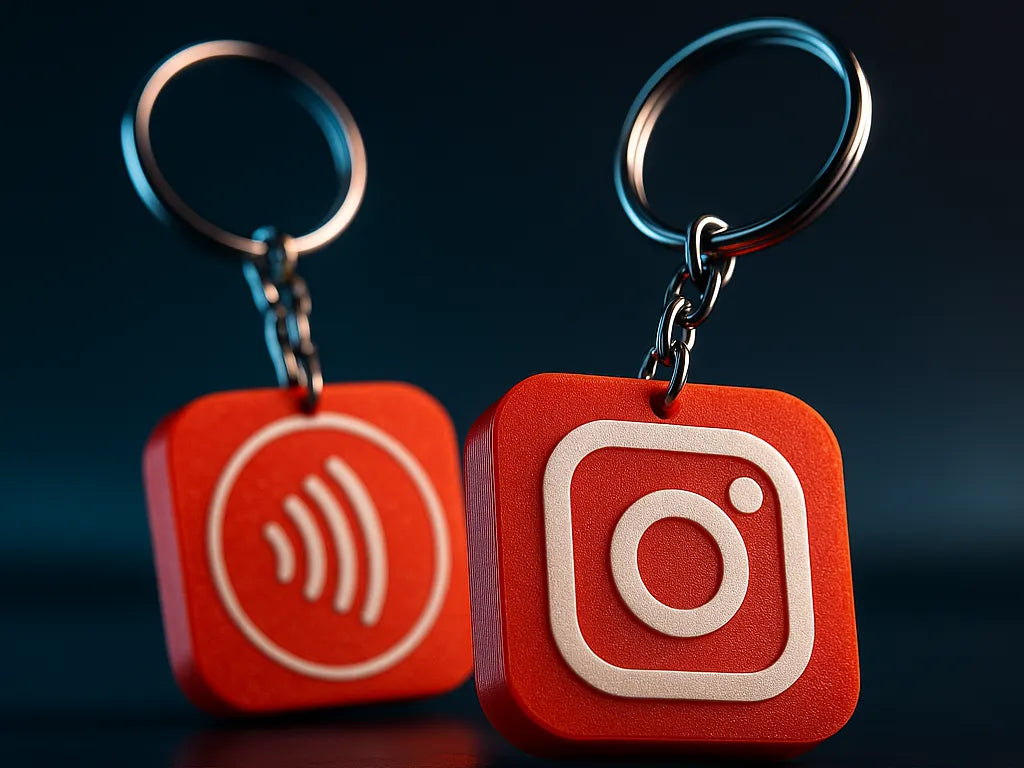 NFC - Porte-clés Instagram - NFC Print