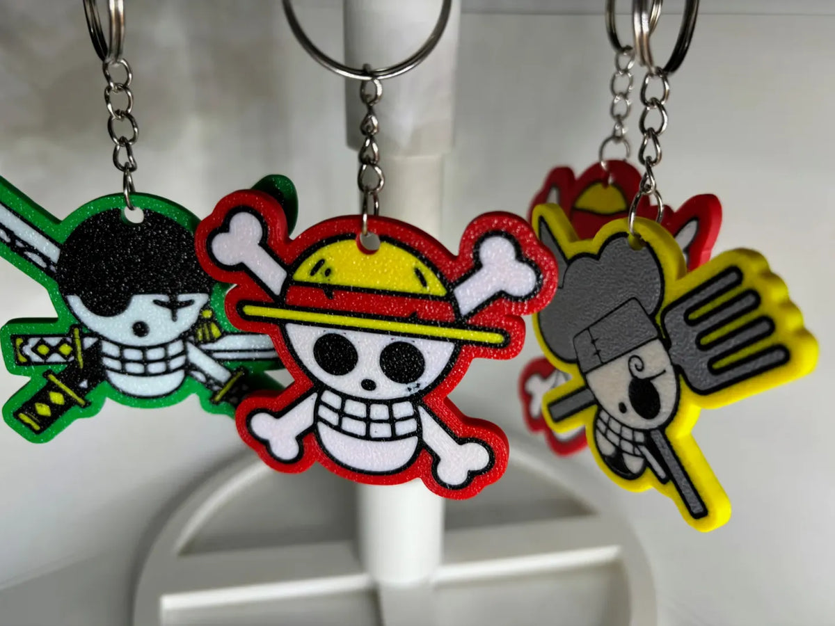 Porte-clés One Piece - Figurine Print