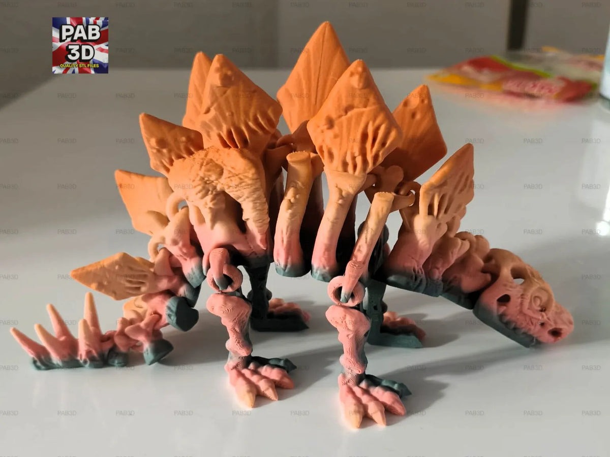 Dinosaure flexi articulé - Maquette Print
