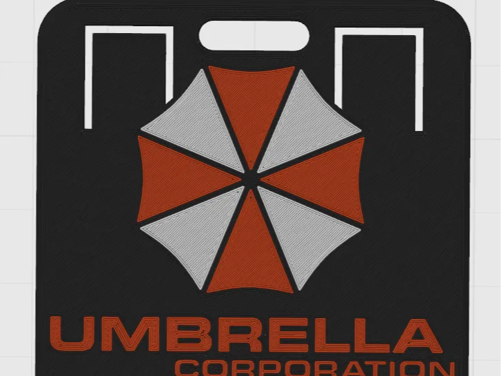 Porte-cartes/badges Umbrella - NFC Print