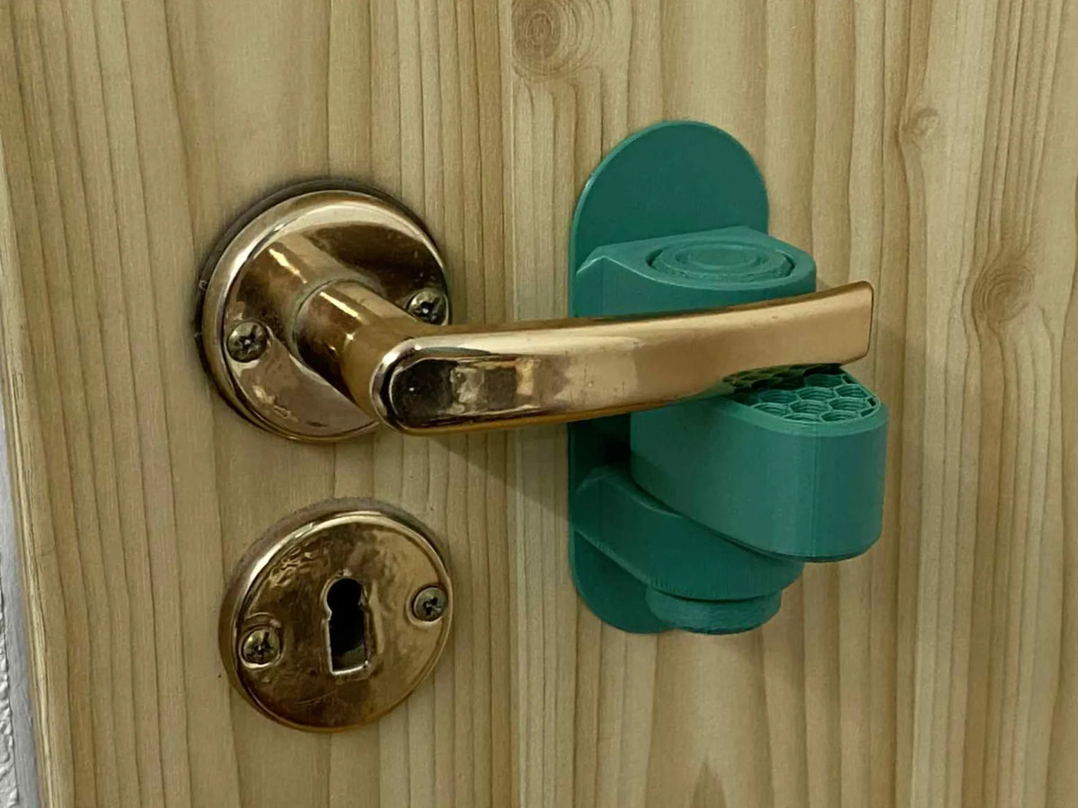 Poignée de porte avec verrou - Bébé Print