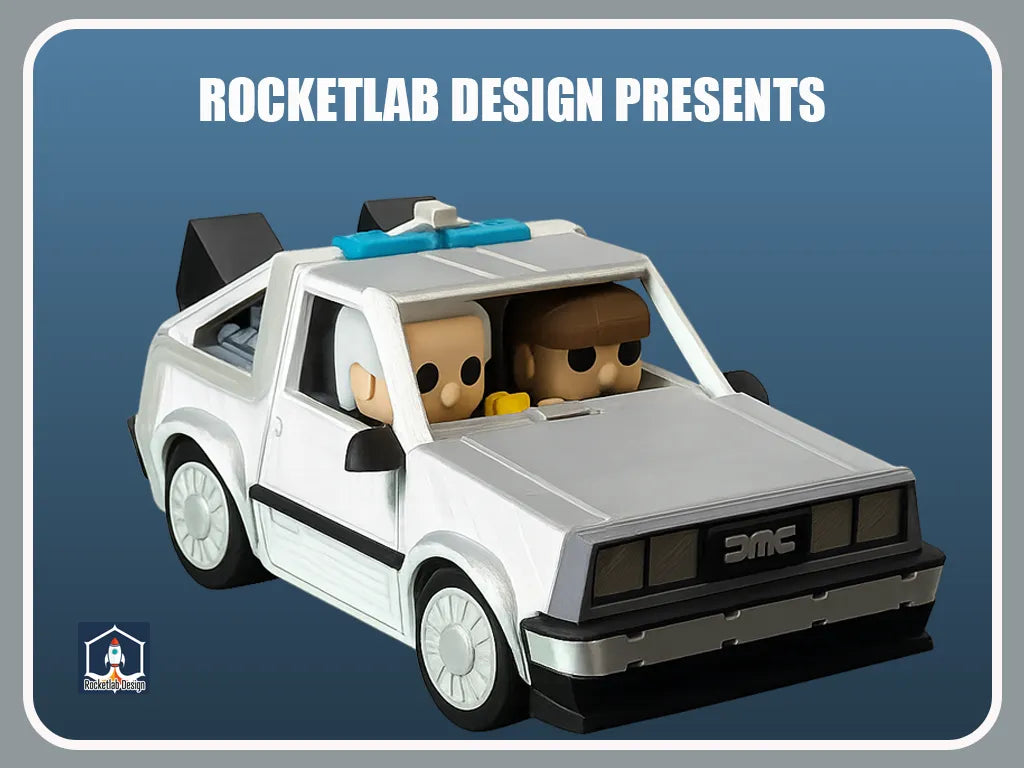 Retour vers le Futur : Série Q-Ride - Geek Print