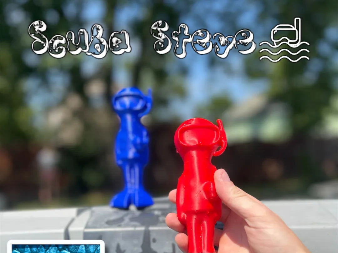 Scuba Steve, le compagnon de plongée / bâton de plongée en piscine - Sport Print