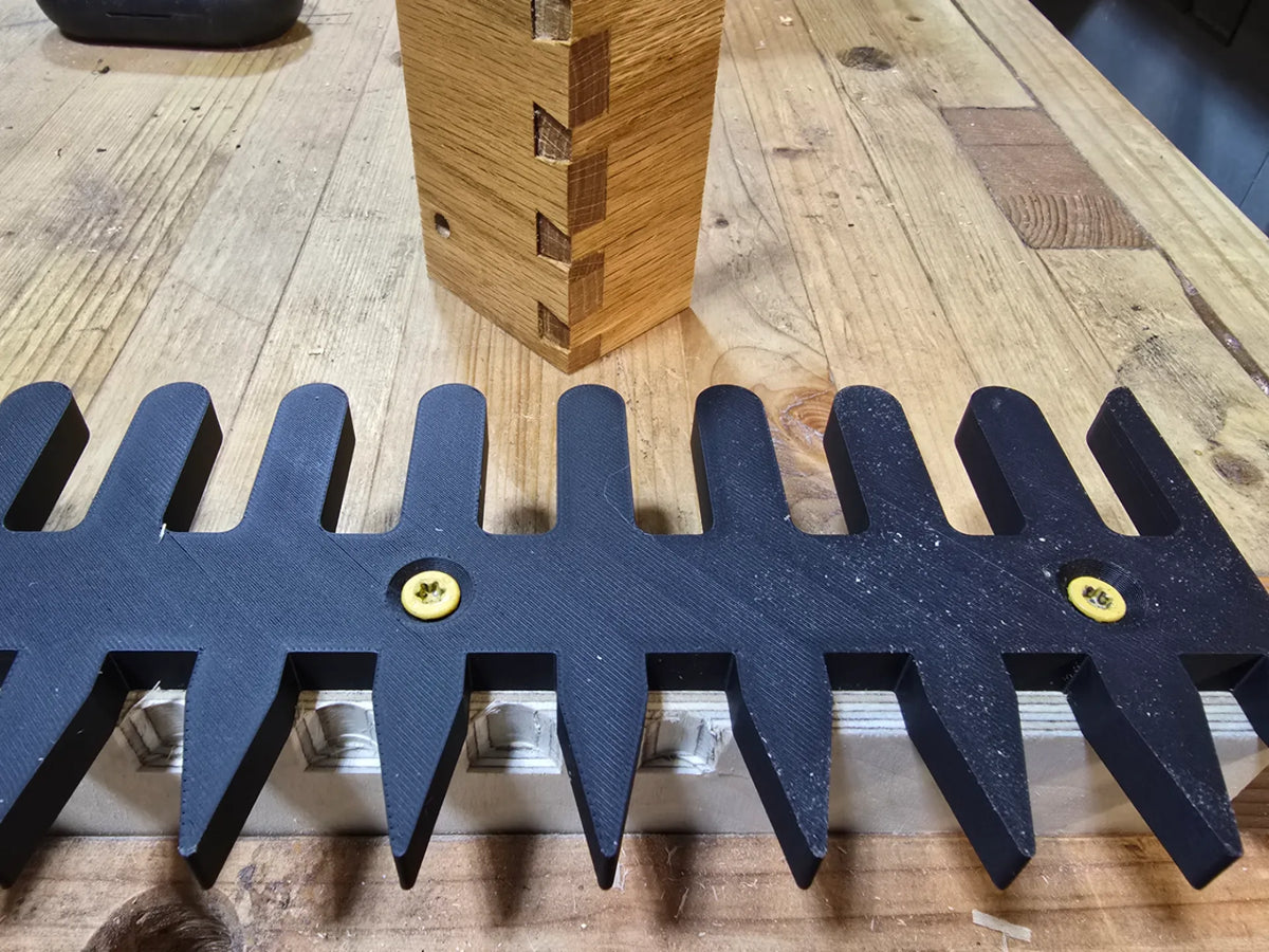 Gabarit de toupillage à queue d'aronde - Atelier Print